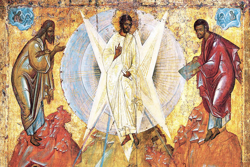 Scrivere l’icona della vita Trasfigurazione